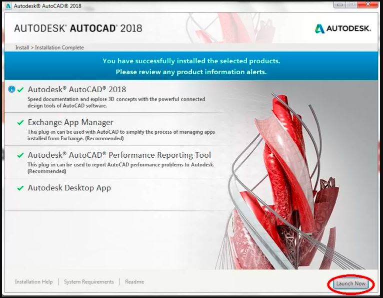 Download và cài đặt Autocad 2018 full crack 