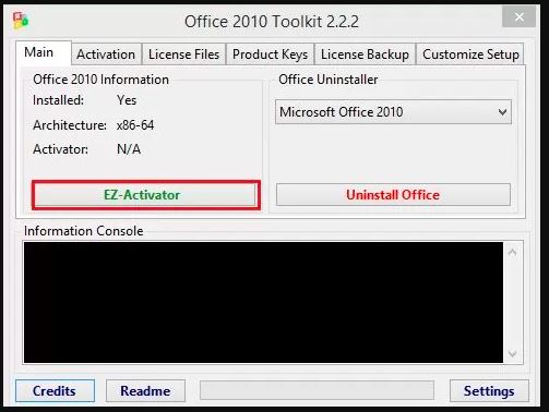 cách crack officce 2010 nhanh nhất bằng office toolkit